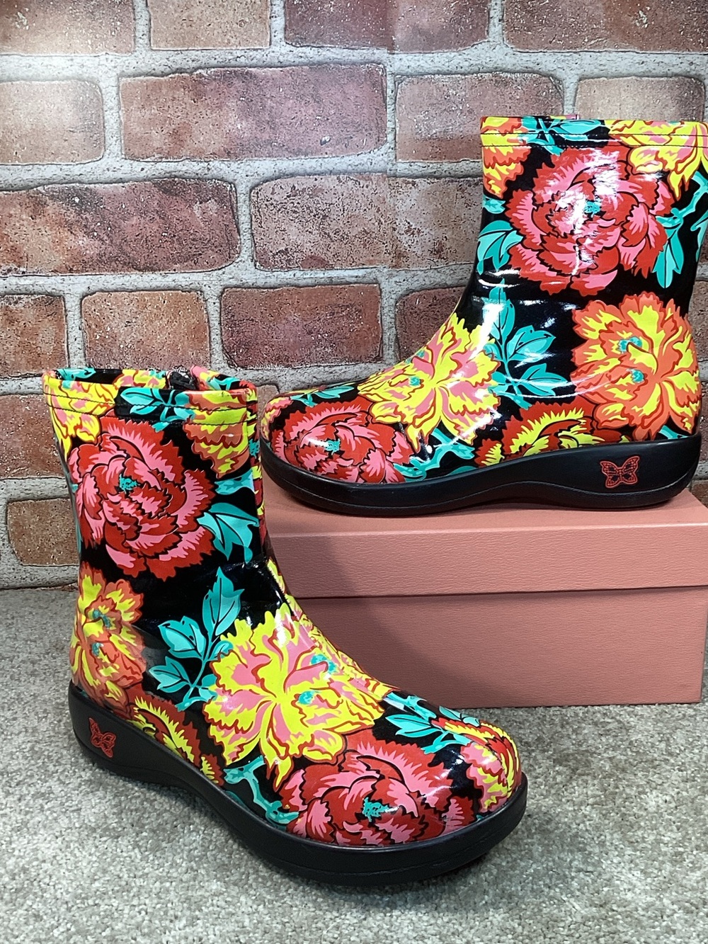 Alegria Climatease Waterproof Womens rain boots size 38 eu size 7.5-8 US